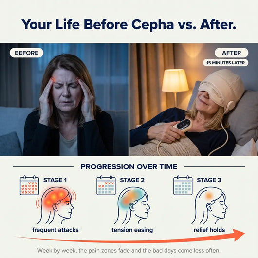Cepha One | Migraine Relief in 15 Minutes. Drug-Free