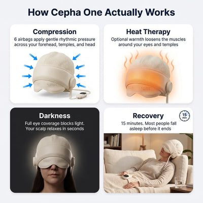 Cepha One | Migraine Relief in 15 Minutes. Drug-Free